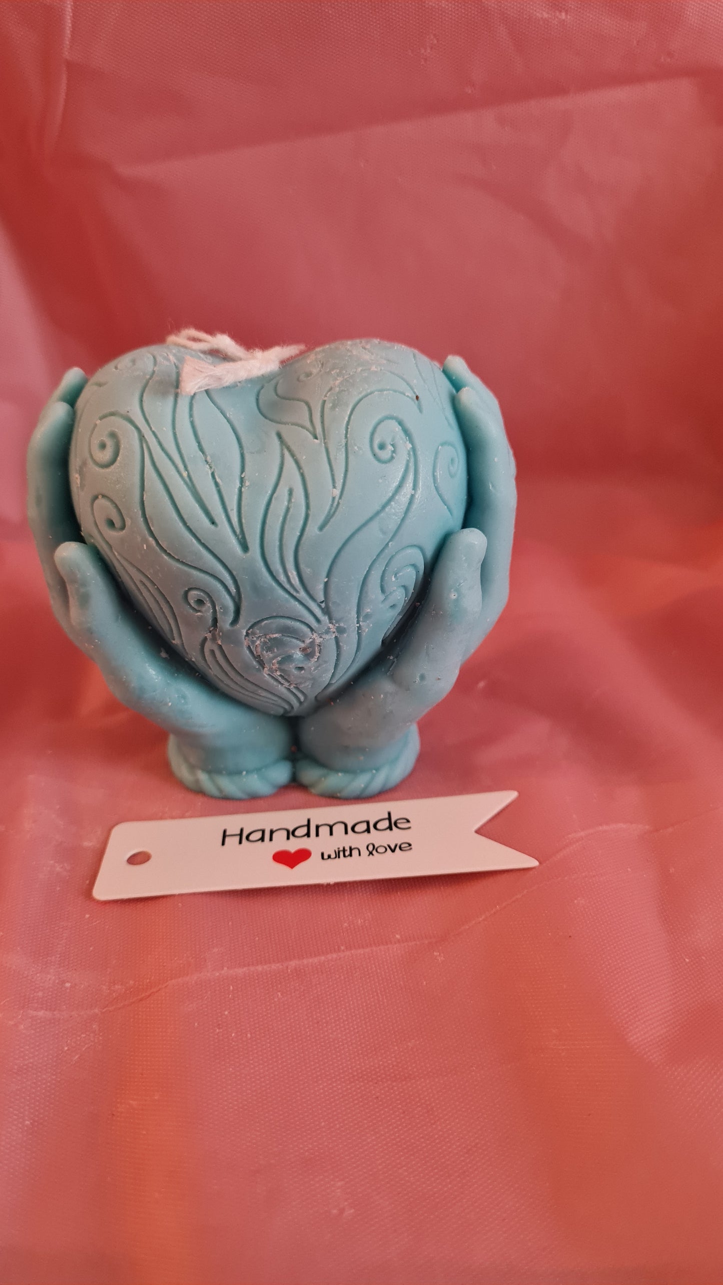 Heart in the hand for gift(145g)