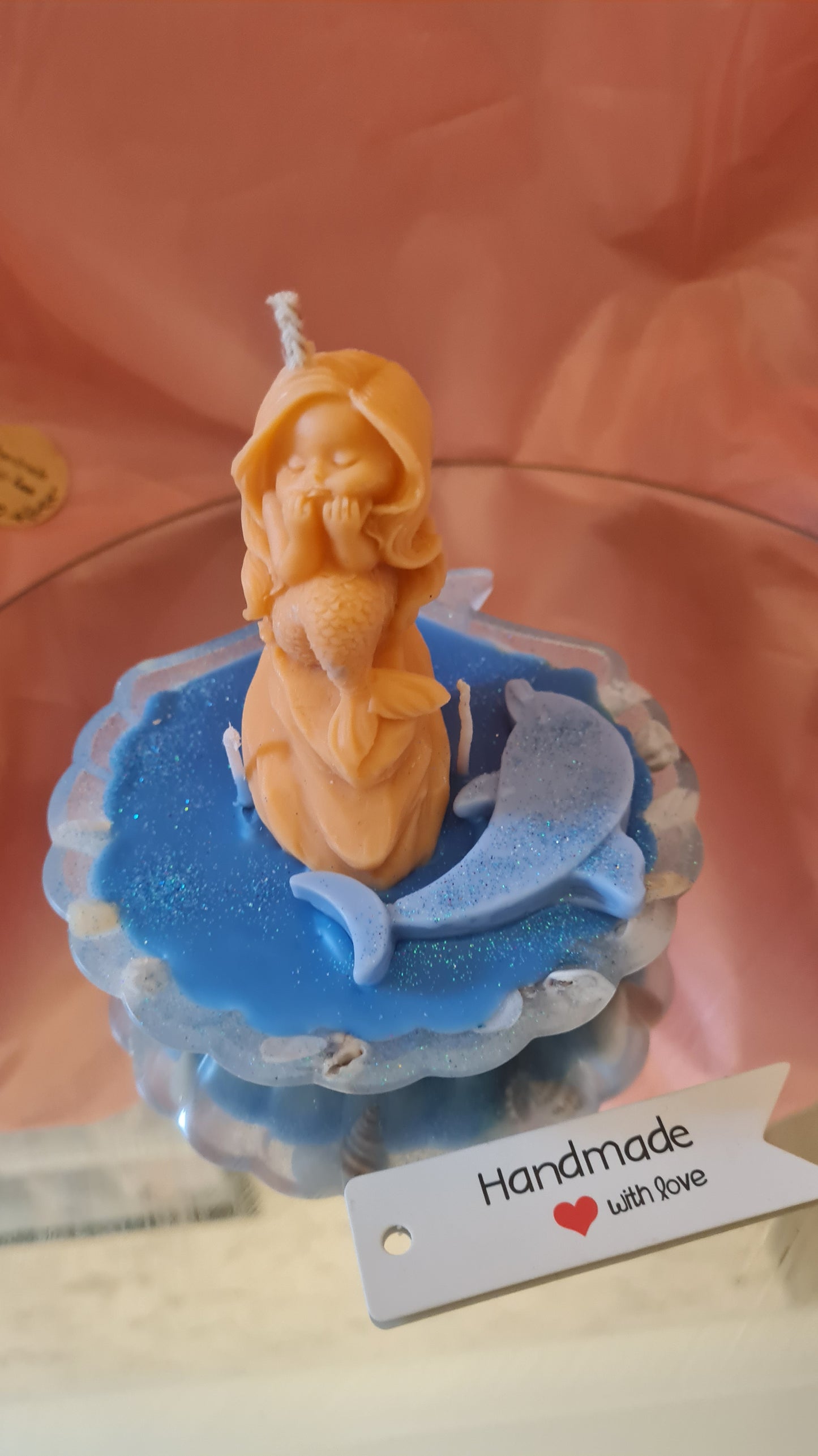 Mermaid în a Shell Candle Soy Wax (158g)