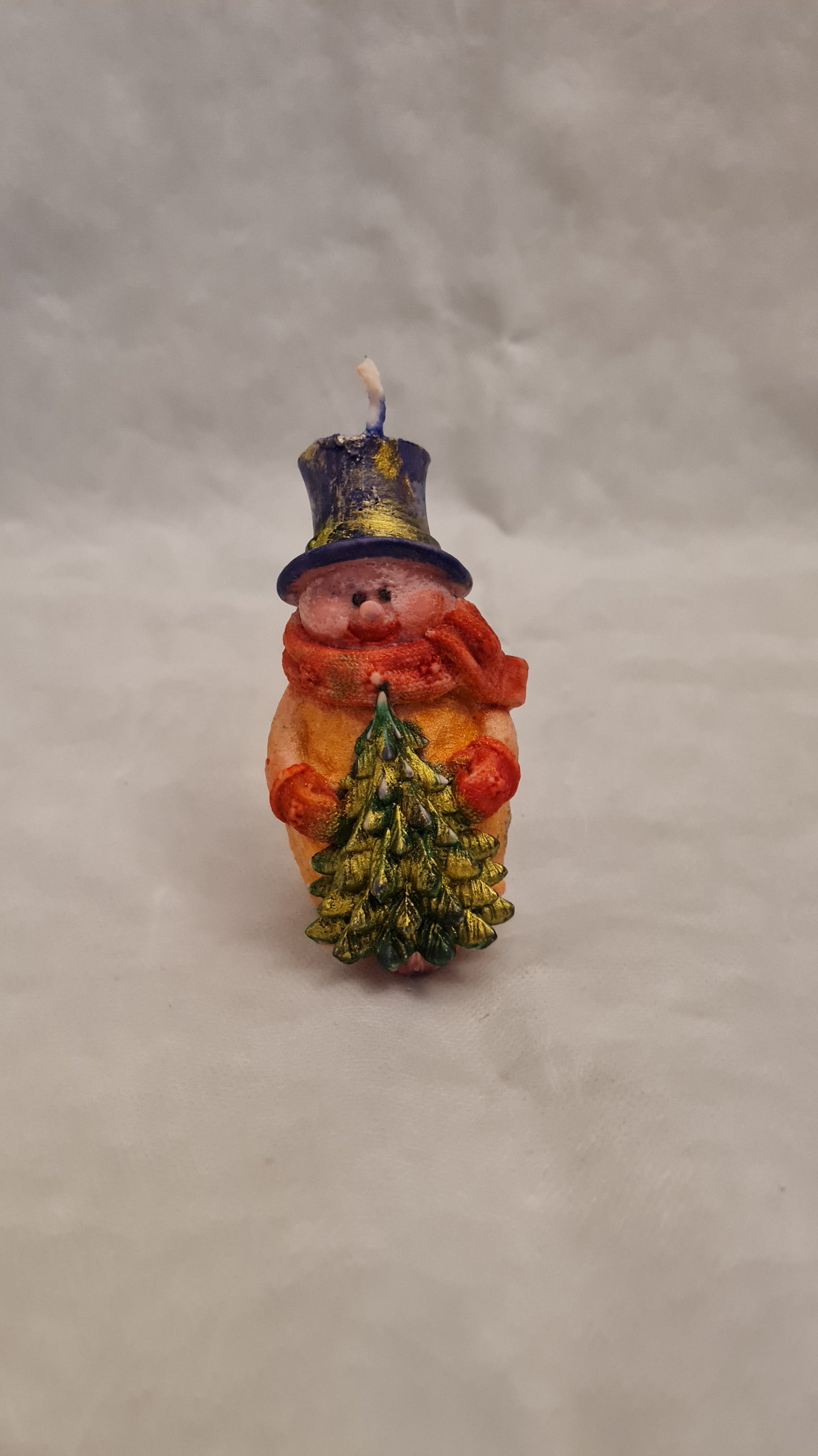 Snowman with Christmas tree(75g)