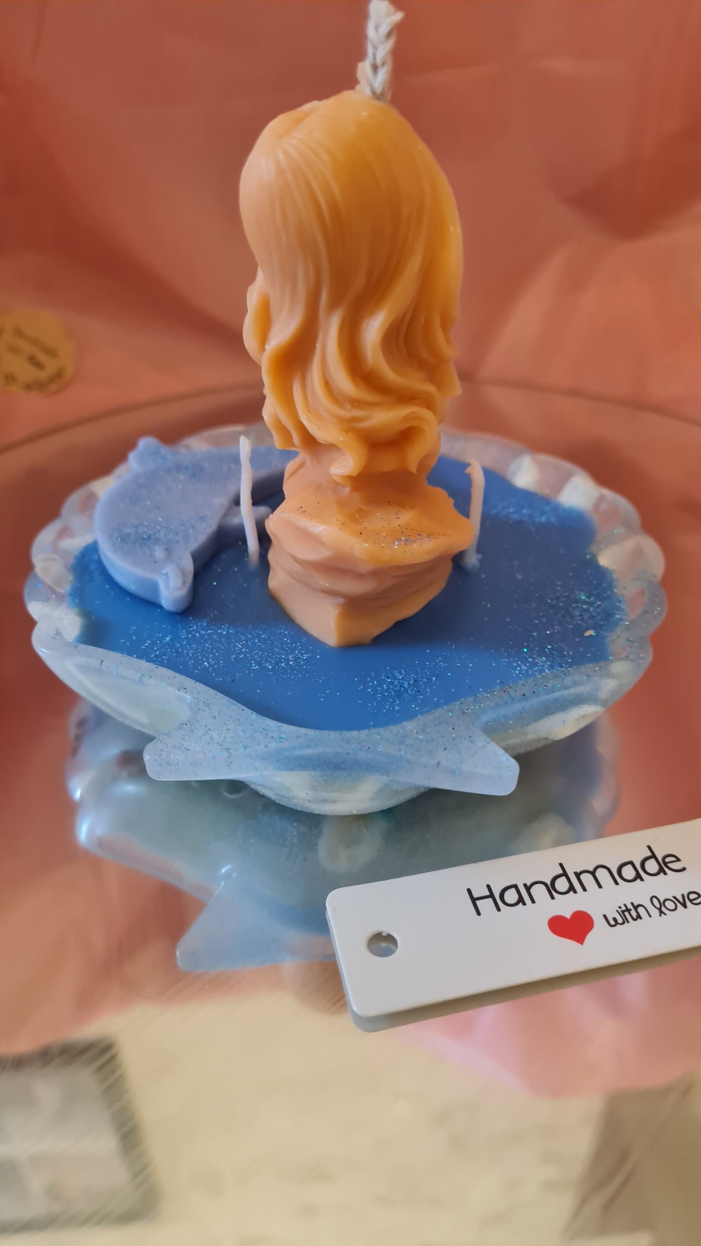 Mermaid în a Shell Candle Soy Wax (158g)