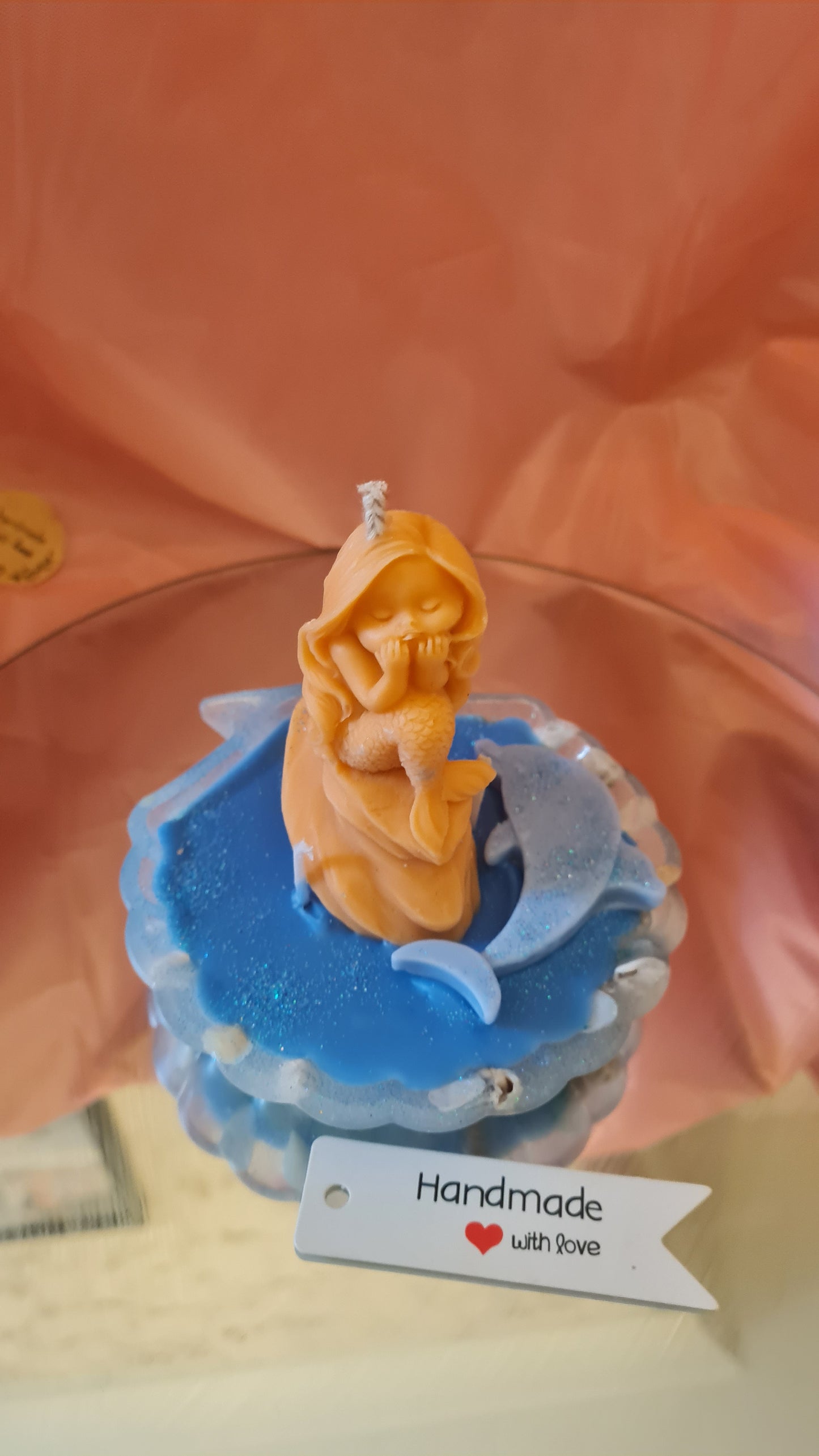 Mermaid în a Shell Candle Soy Wax (158g)