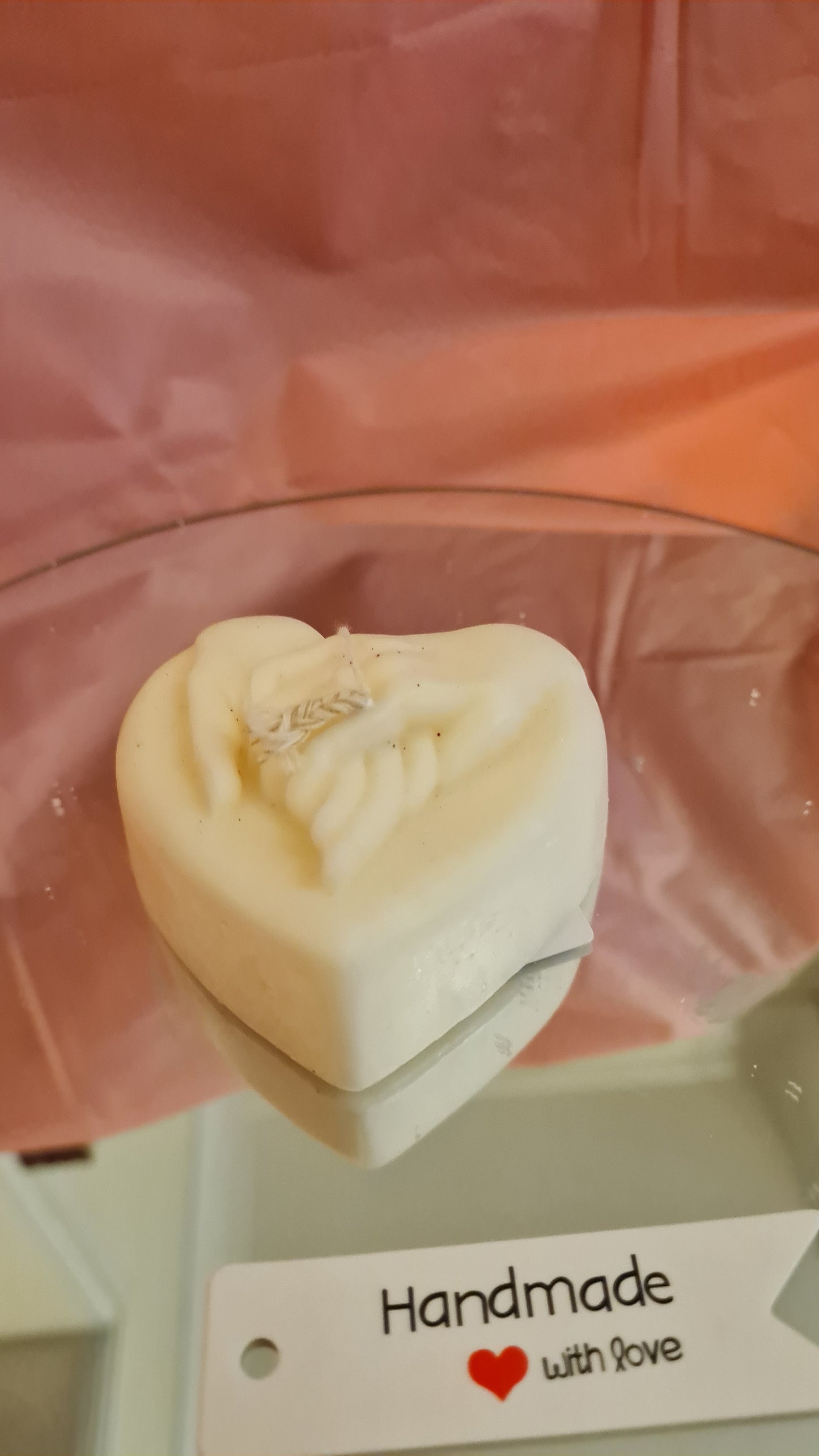 Hand In hand hart for Valentine's Day ,Wedding  gift.( 75g )